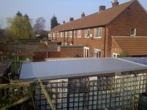 Flat roofing installation in London
