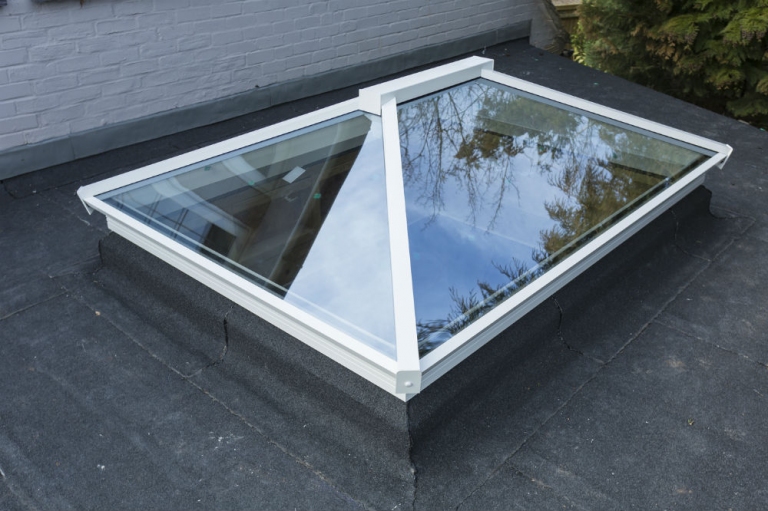 Pitched skylights in Wimbledon, bringing natural light